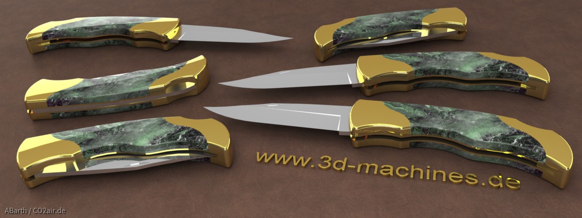 Virtuelle Messer-Kleinserie ;-)