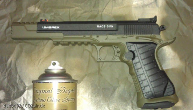 Paintjob Umarex Race Gun Co2 4,5mm