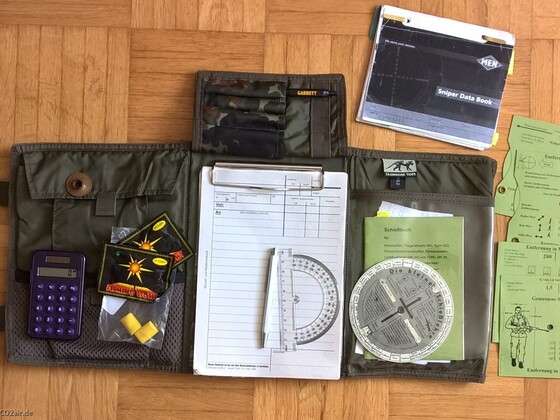Sniper Data Book auf Basis des TT Pilot-Pad