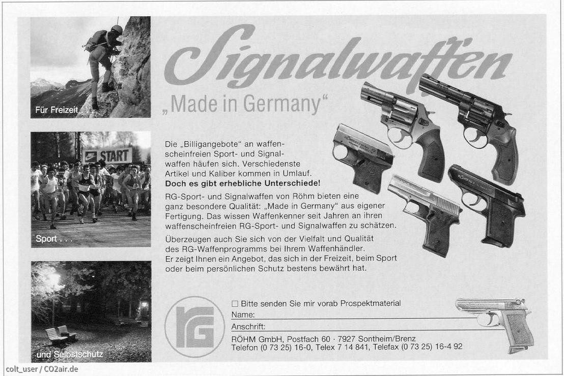 Werbung für Röhm SSW von 1988