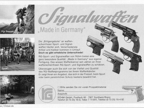Werbung für Röhm SSW von 1988