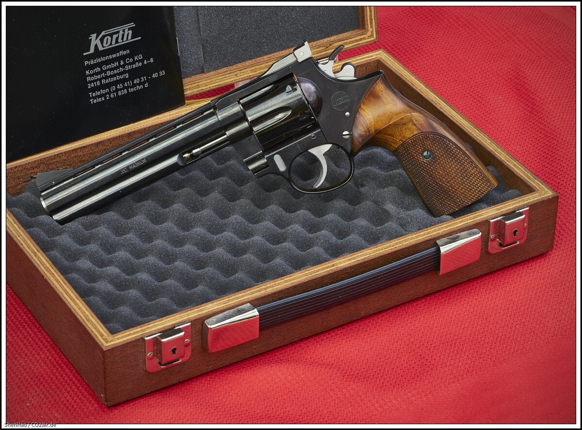 Korth Revolver 6", 357 Mag.
