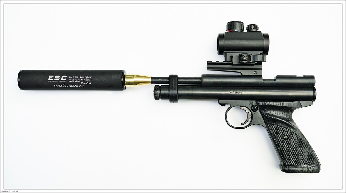 Crosman 2240 Pistole mit Upgrade