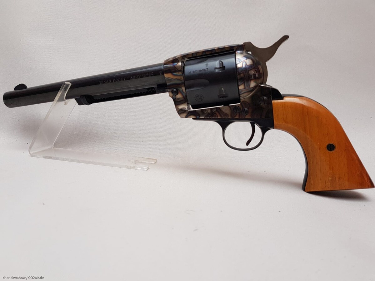H. Schmidt , Mod 121B, Texas-Scout Army 1873 Revolver. PTB 7-72