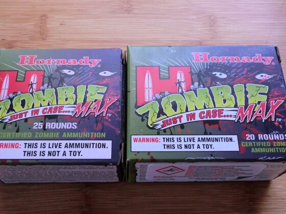 Zombiemunition in 45 ACP