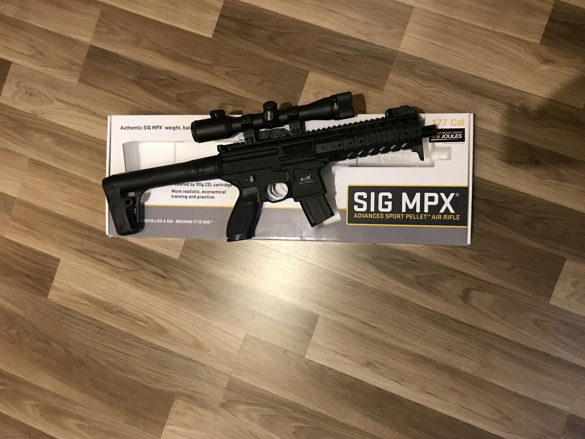 Sig MPX mit Walther 4x32 Military Pro