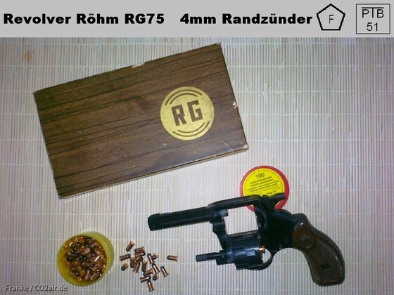 Röhm RG75 - Revolver 4mm