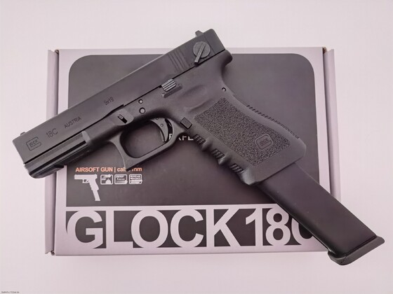 VFC Glock 18C Gen. 3, GBB, 6mm BB