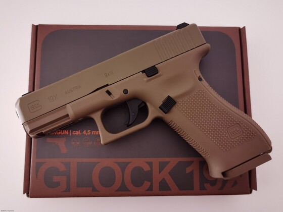 Wingun Glock 19X, CO2, 4,5mm BB