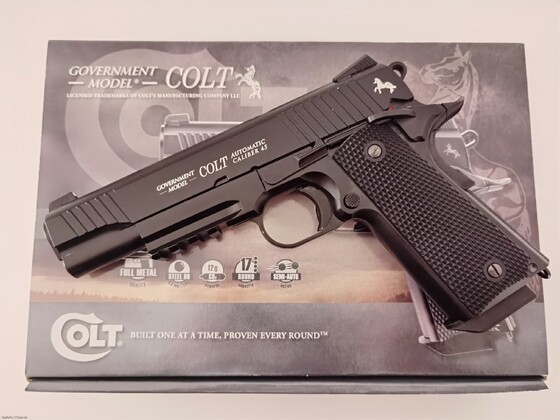 KWC Colt M45 CQBP, CO2, 4,5mm BB