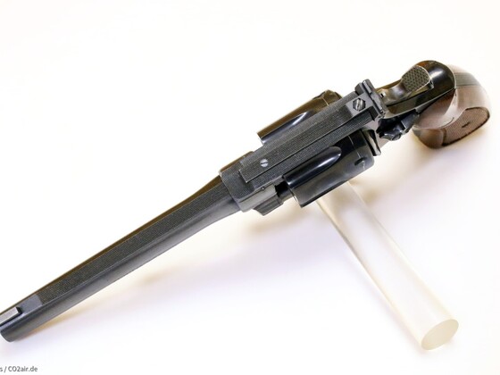Smith&Wesson Model 27-2, obere Rautierung gegen Lichtreflexe