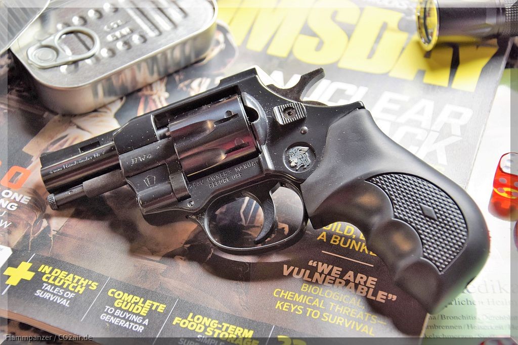 Weihrauch HW 4 4mm Rand Revolver Snubby