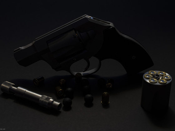 9mm RKnall Gummigeschoss-Revolver