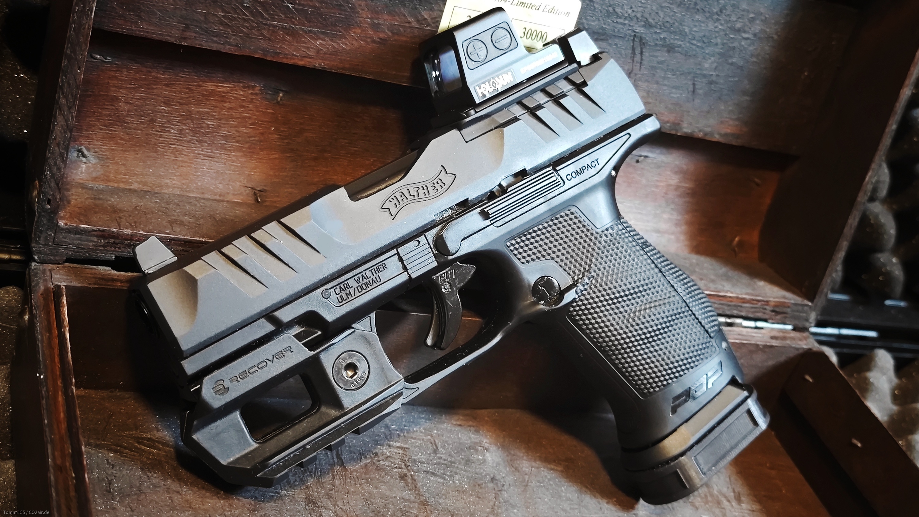 Walther PDP Compact 4" T4e mit Holosun EPS-RD-MRS