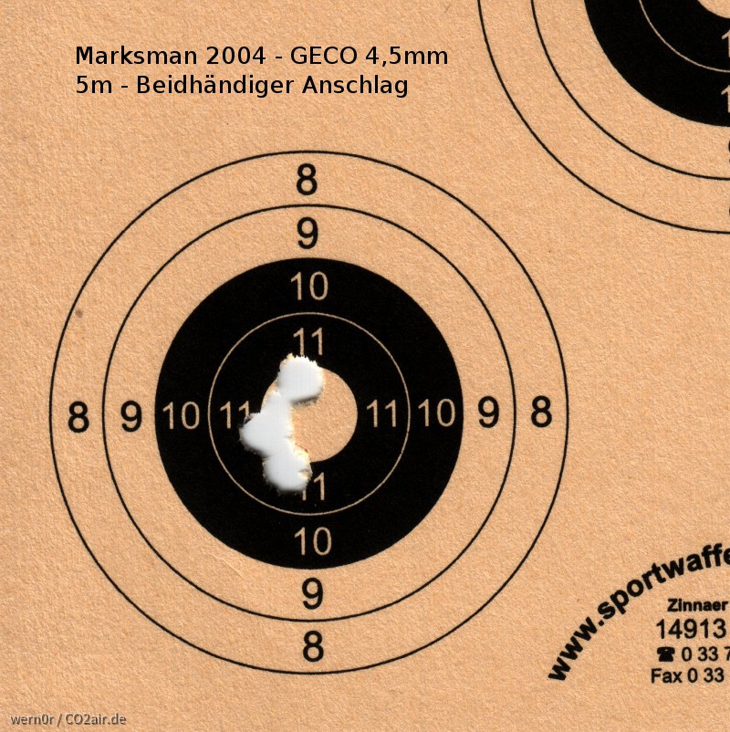 Marksman 2004 Streukreis