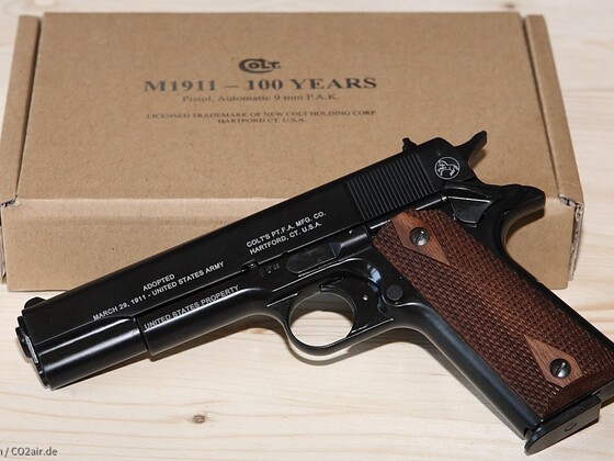 Colt 1911 100 Years Limited Edition  9mm P.A.K