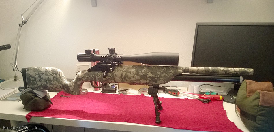Walther 1250 Dominator Camouflage