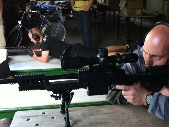 Sniper Training bei den Baltic Shooters