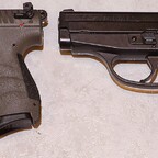 [Größenvergleich] Röhm RG 88 - Walther P22Q - Sig Sauer P239 - Walther PK380