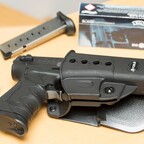 Die Walther PK380 im passenden Schnellzieh-Holster GL-2 ND von Fobus