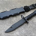 M9 Bayonet aus Gummi und Plaste für Training und Airsoft USA für M-16 oder M-4