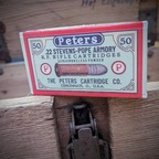 Peters .22 Stevens-Pope Armory R.F. Rifle Cartridges